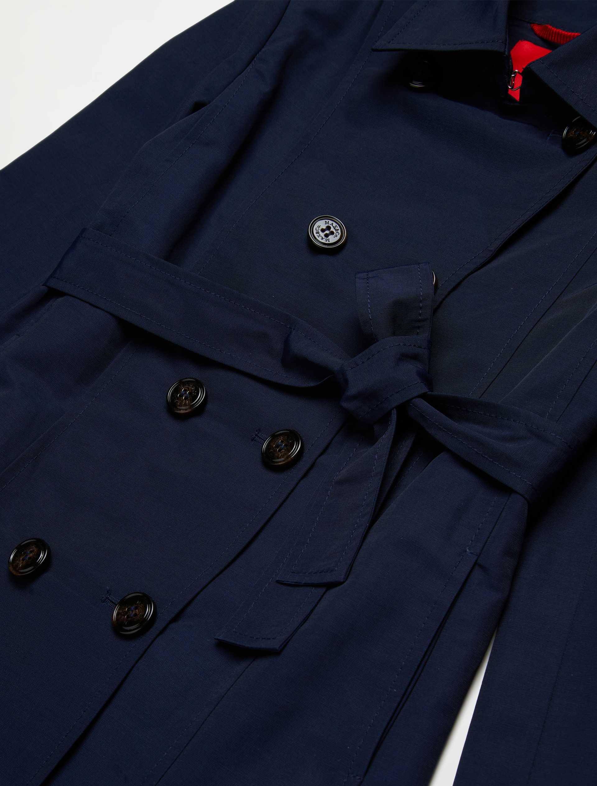 Gabardina técnica de algodón KID - MIDNIGHTBLUE - MAX&Co. - 4