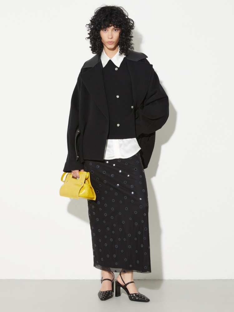 Wool and leather blouson jacket - MAX&Co. - 4