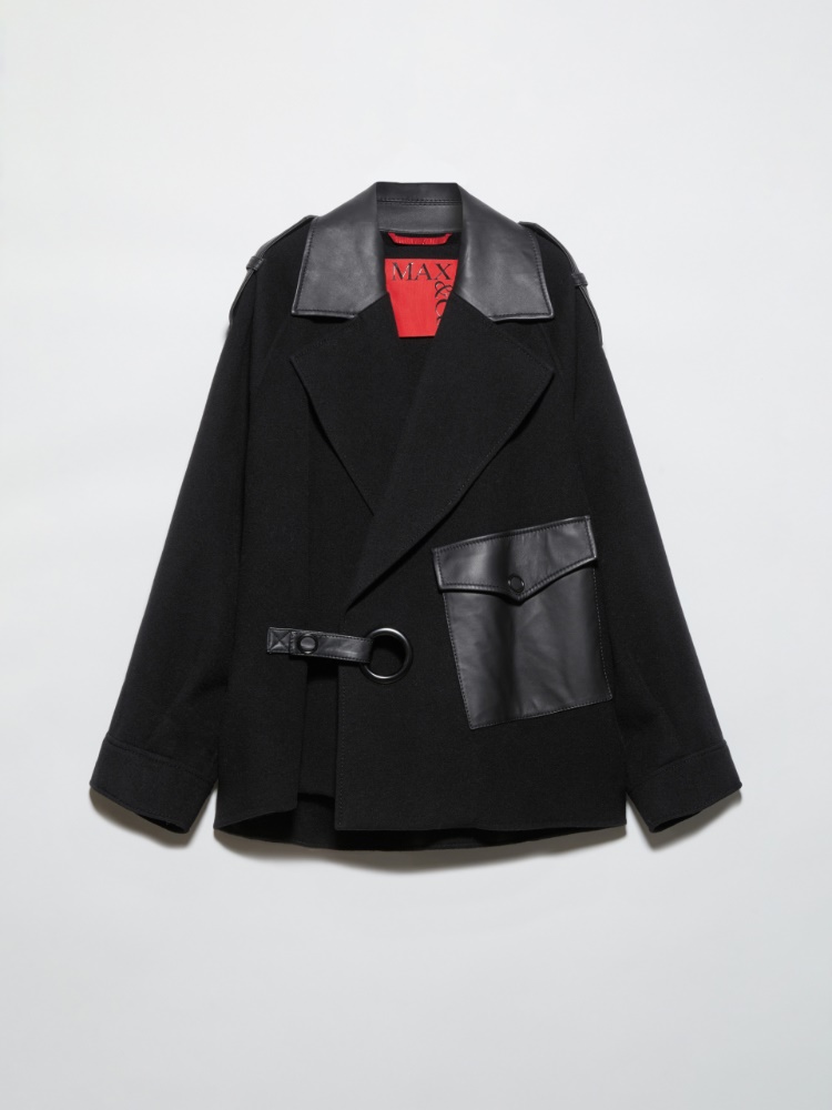 Wool and leather blouson jacket - MAX&Co. - 5