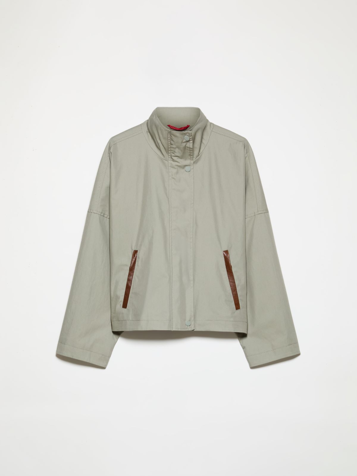 Water-repellent gabardine jacket - SAGE - MAX&Co. - 5
