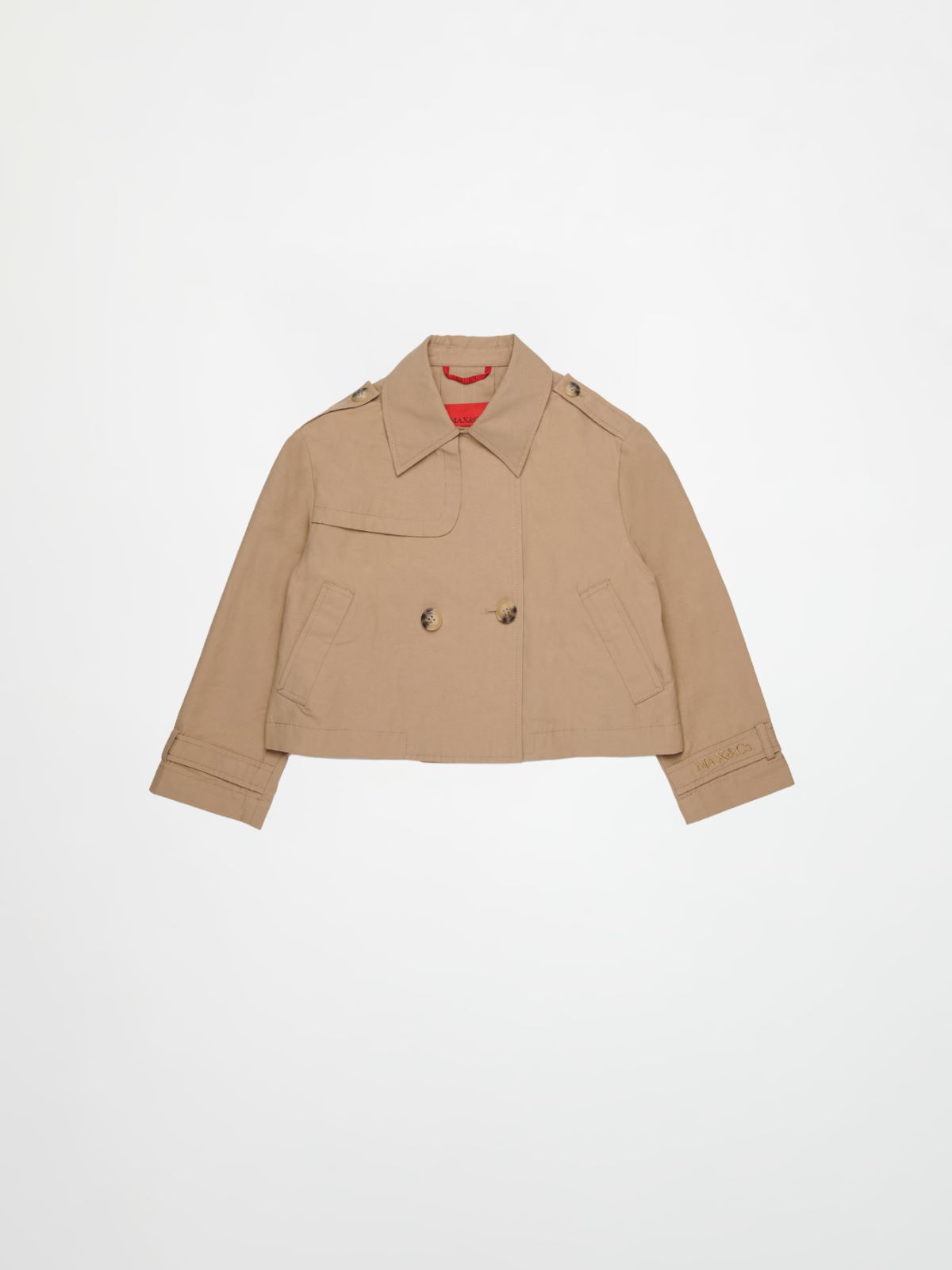 Americana cruzada con logo KID - HAZELNUT BROWN - MAX&Co. - 3