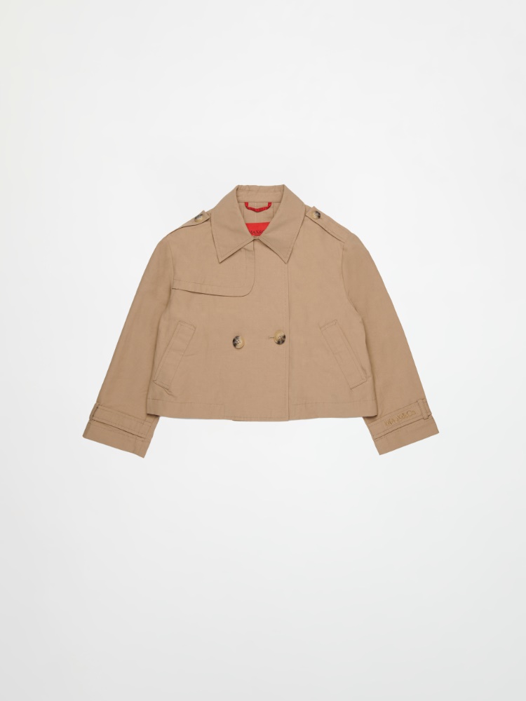 Americana cruzada con logo KID - HAZELNUT BROWN - MAX&Co.