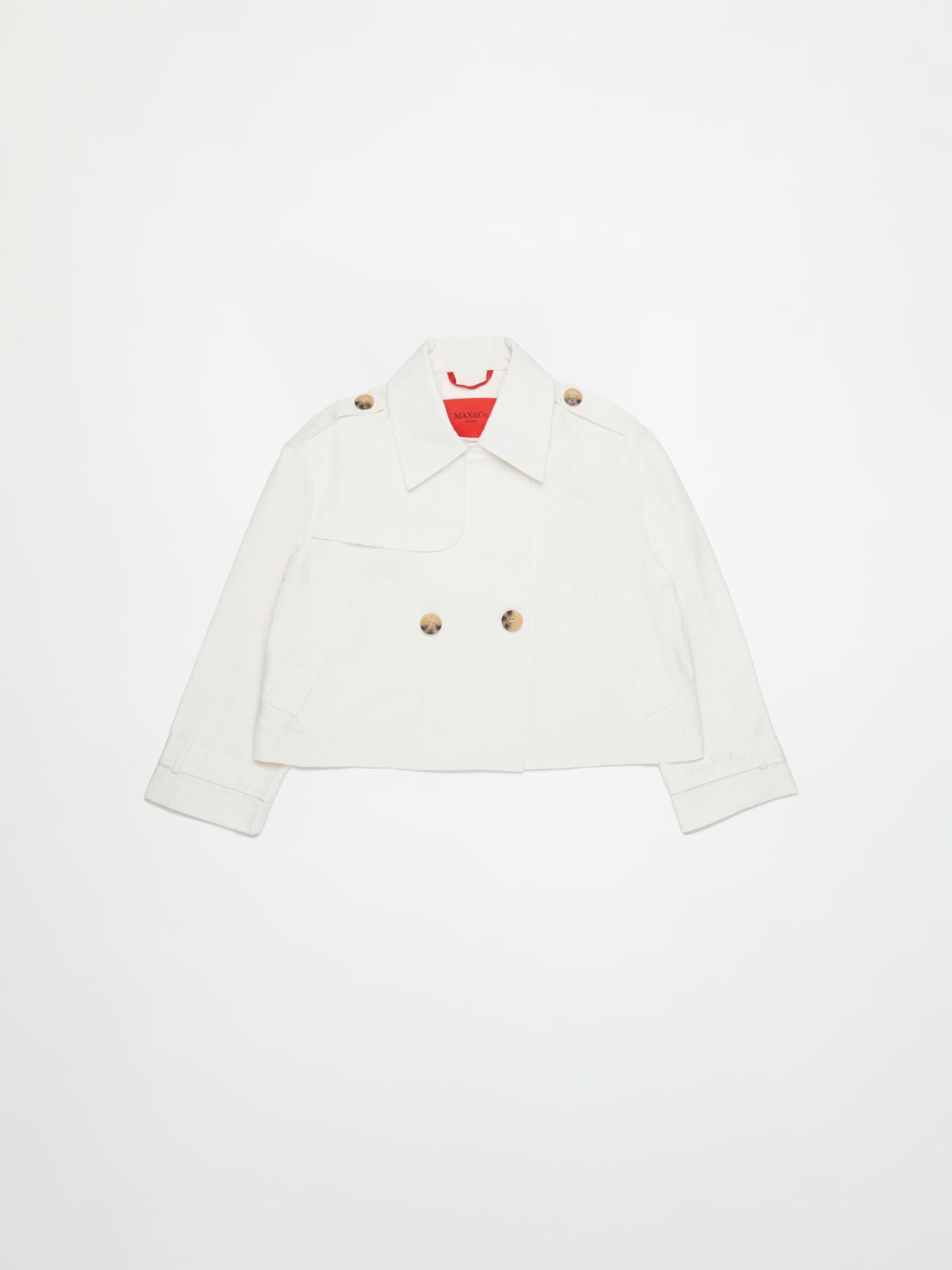 Americana cruzada con logo KID - WHITE - MAX&Co. - 3