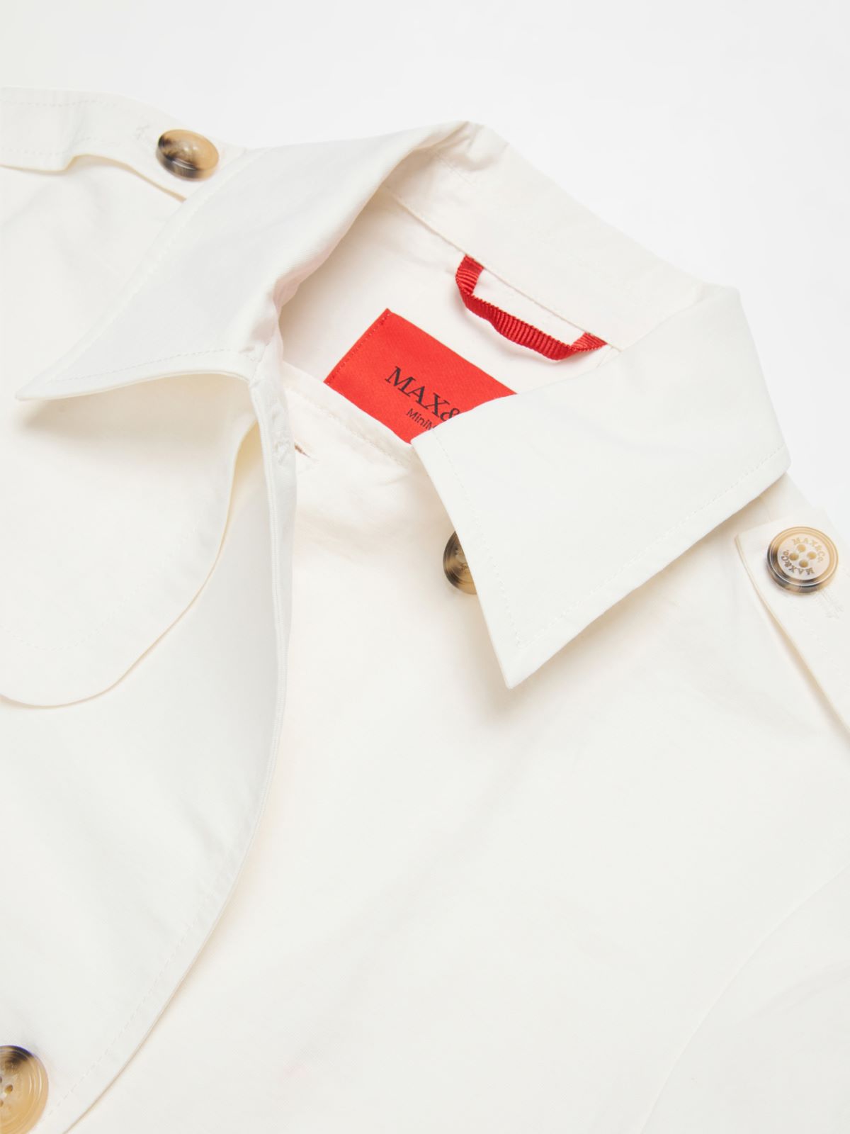 Americana cruzada con logo KID - WHITE - MAX&Co.