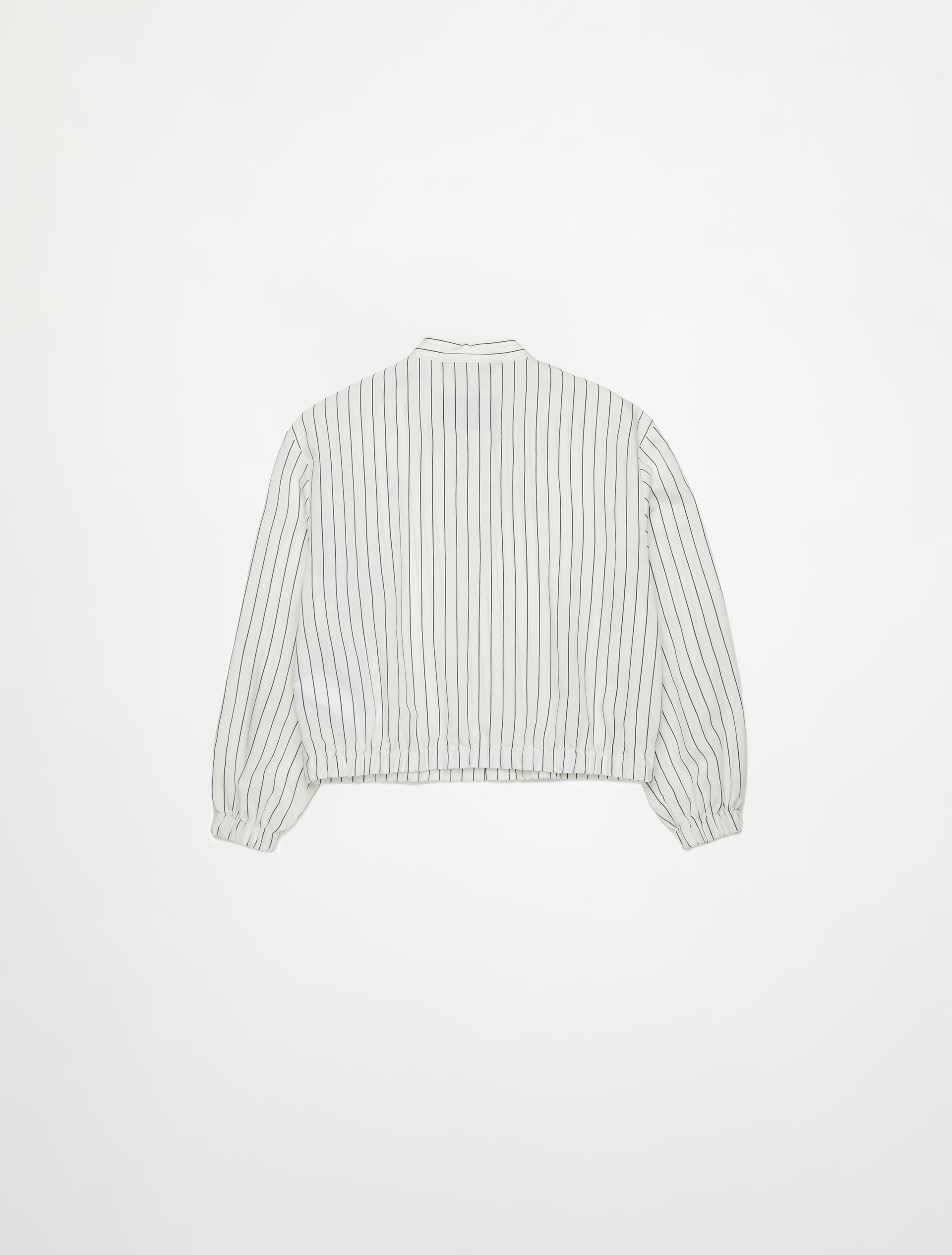 Chaqueta bomber a rayas con logo KID - WHITE - MAX&Co. - 2