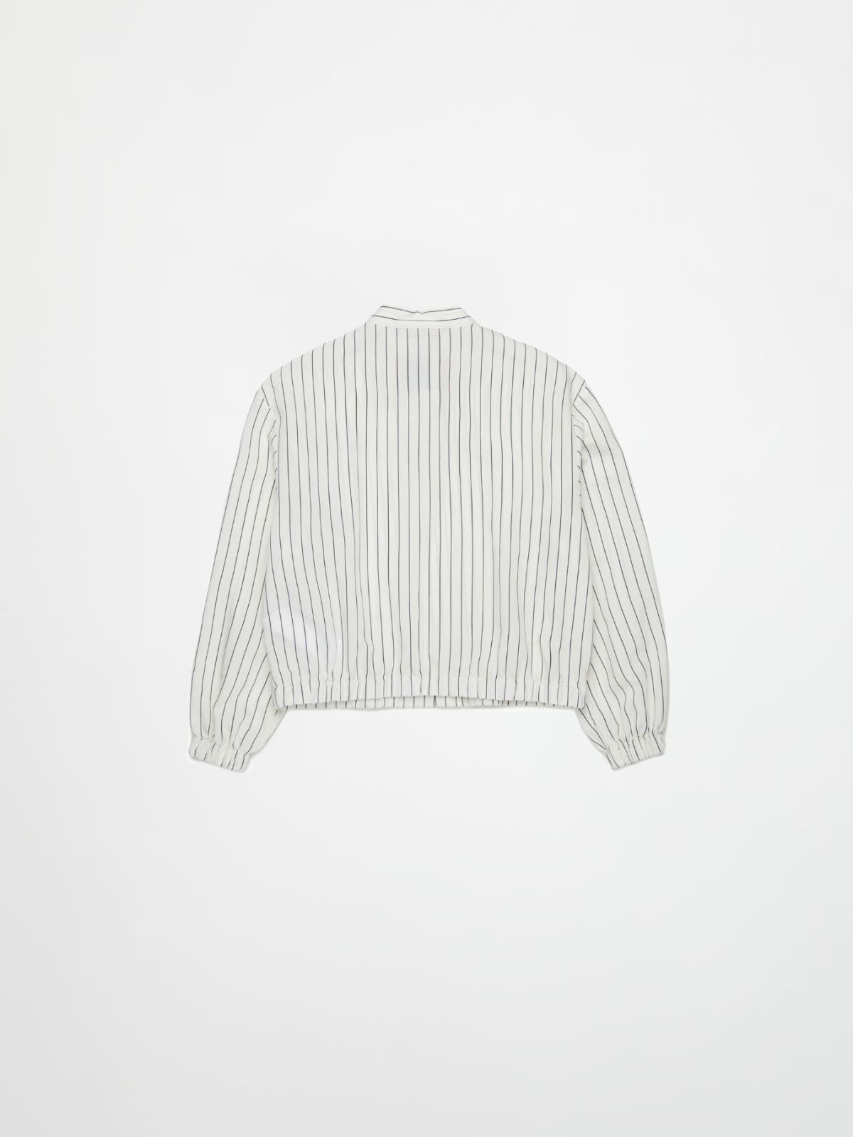 Chaqueta bomber a rayas con logo KID - WHITE - MAX&Co. - 2