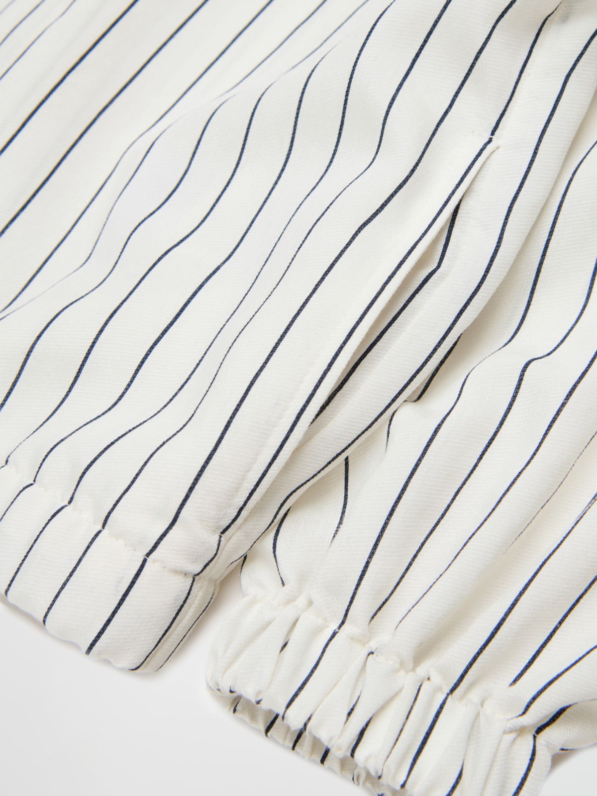 Chaqueta bomber a rayas con logo KID - WHITE - MAX&Co. - 5