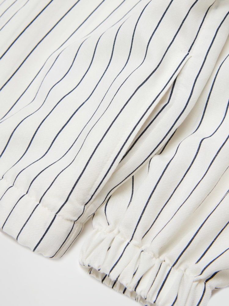 Chaqueta bomber a rayas con logo KID - MAX&Co. - 4