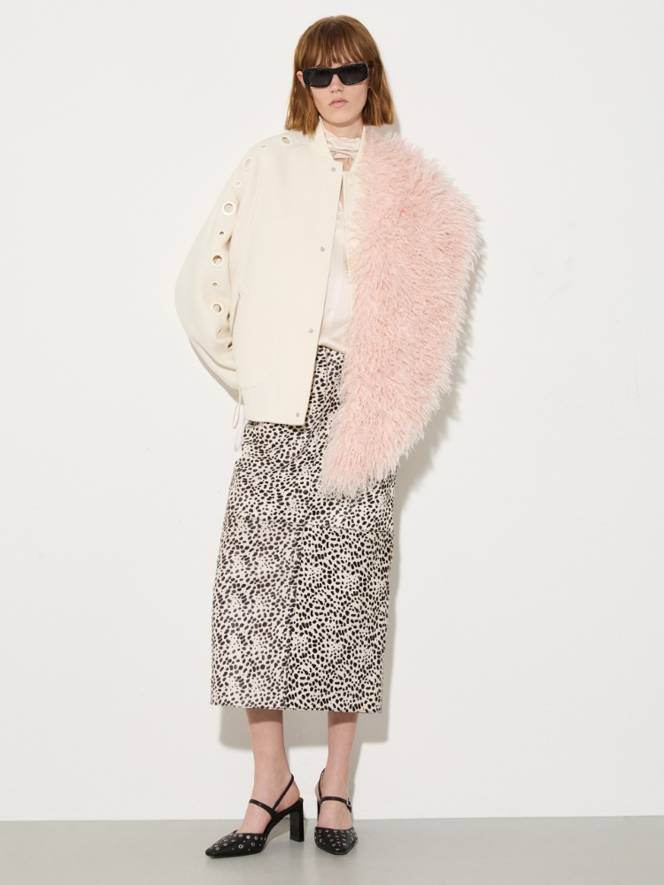 Double-woven wool bomber jacket - MAX&Co. - 4