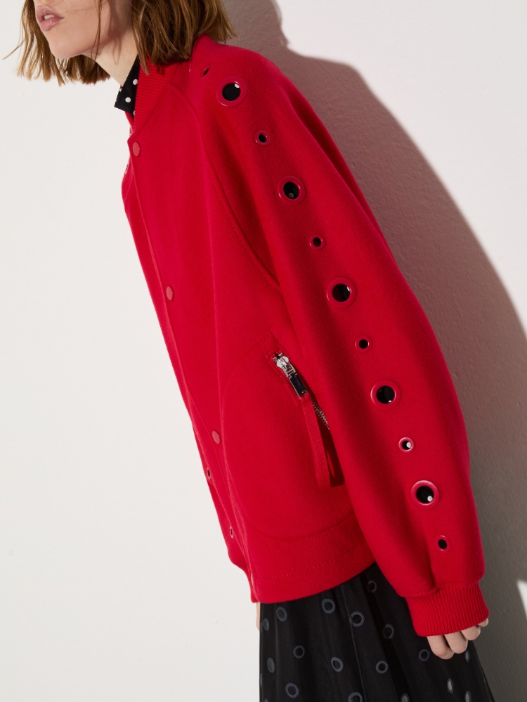 Double-woven wool bomber jacket - MAX&Co. - 4