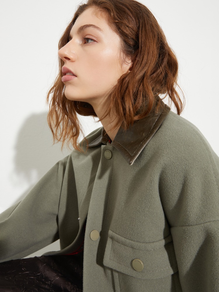 Double-woven wool shacket - MAX&Co. - 3