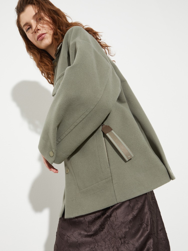 Double-woven wool shacket - MAX&Co. - 4