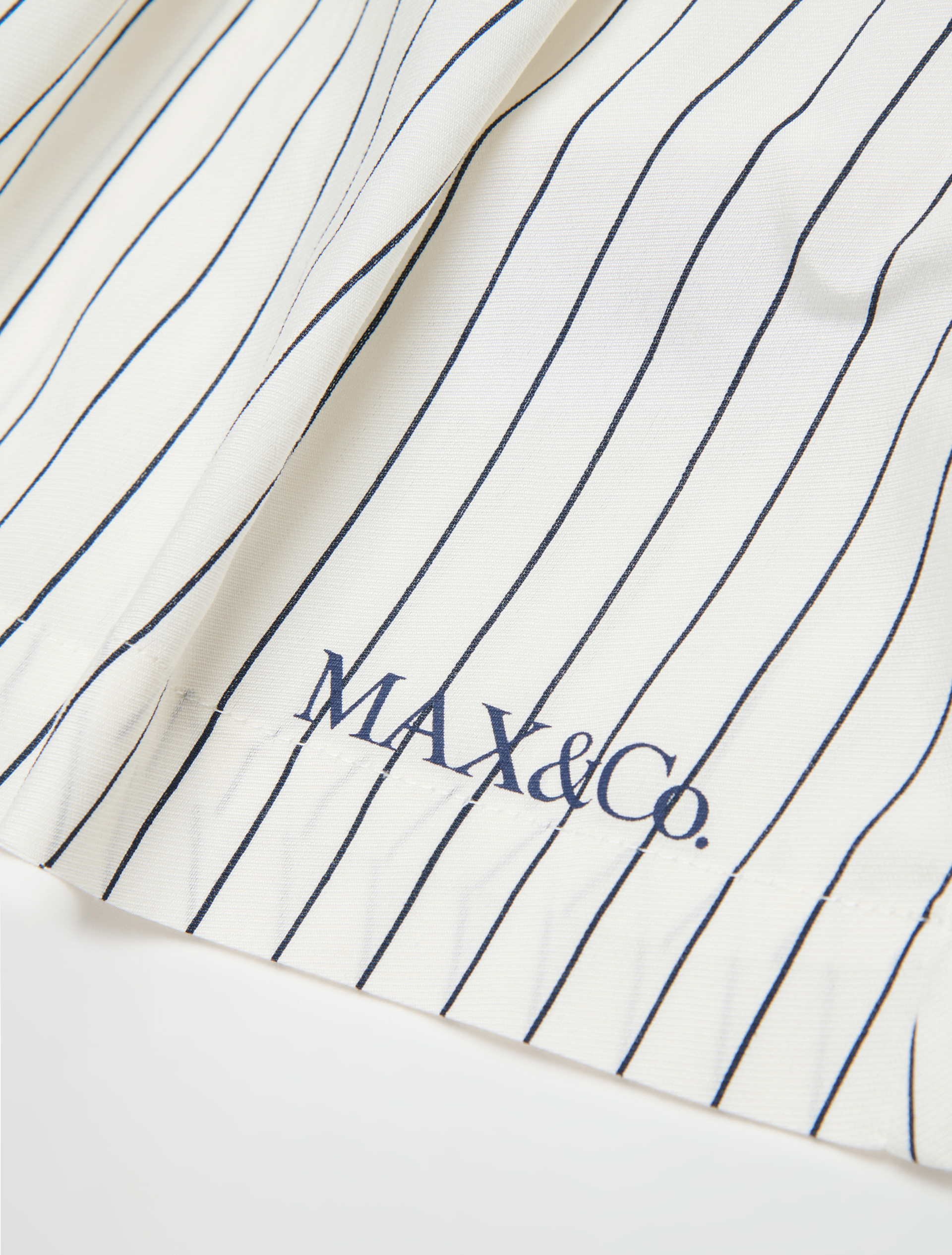 Falda de rayas con logo KID - WHITE - MAX&Co. - 5