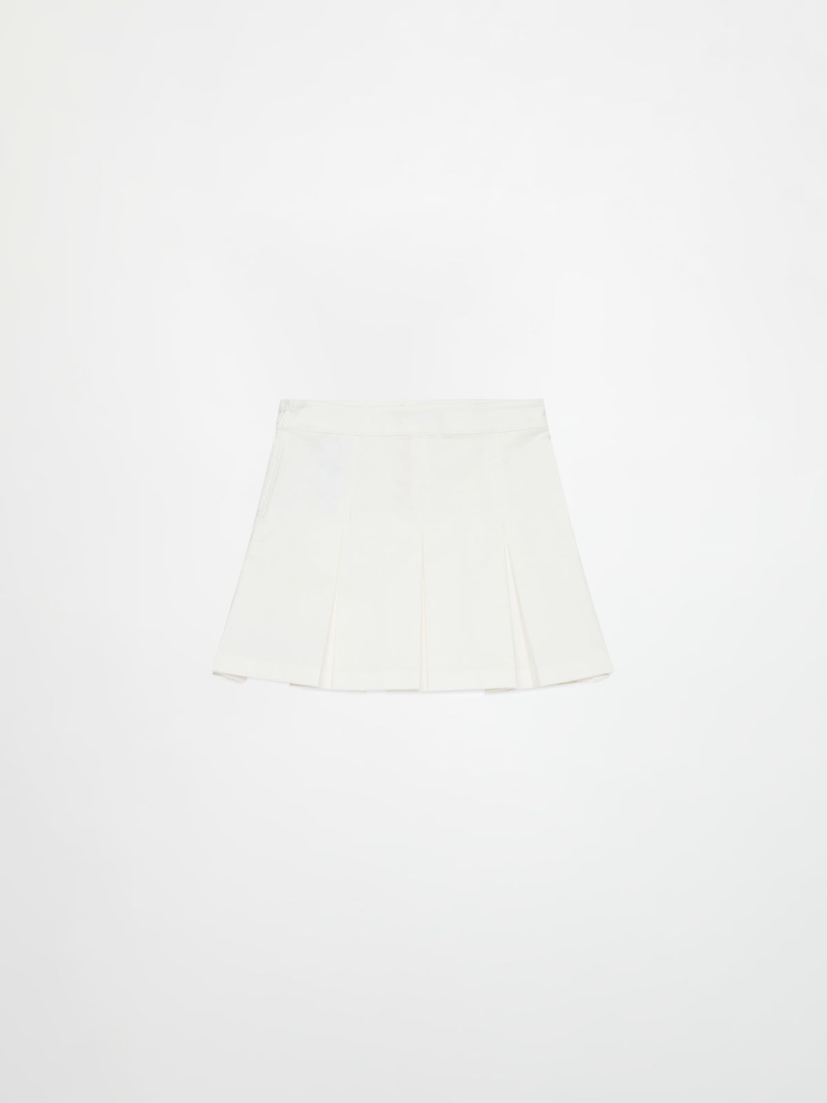 Plissierter Rock mit metallischen Punkten KID, weiss | MAX&Co. Plissierter Rock mit metallischen Punkten KID - WEISS - MAX&Co. - 2