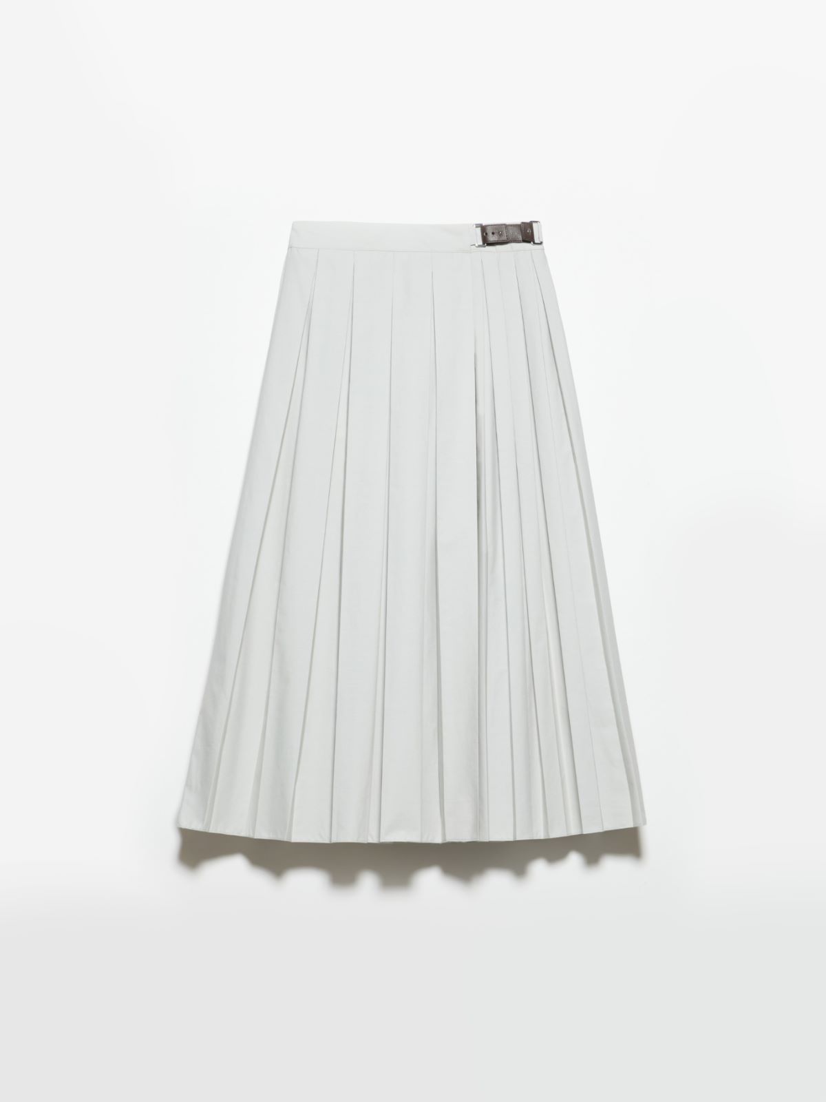 Pleated poplin midi skirt - ICE - MAX&Co. - 5