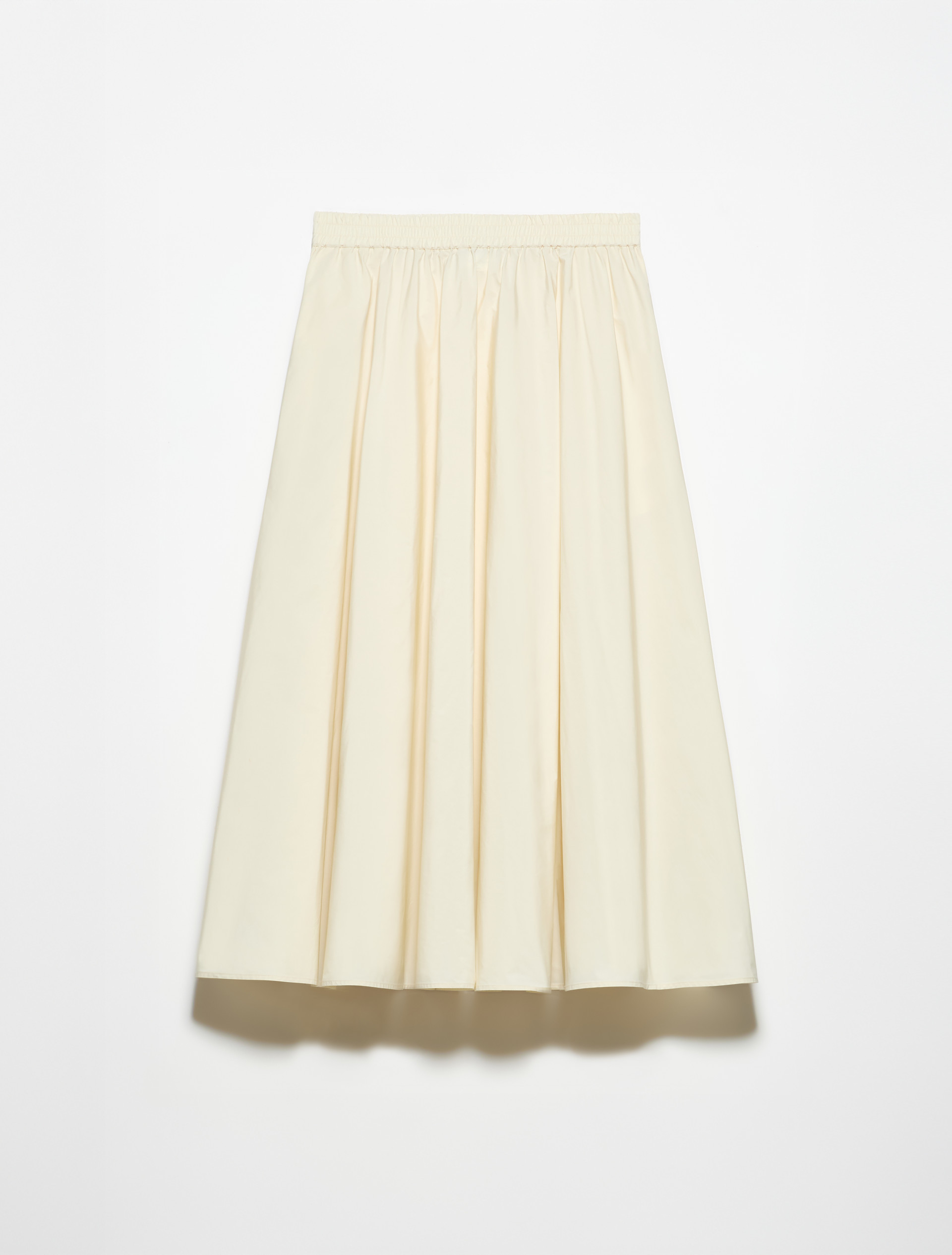 Taffeta corolla skirt - CREAM - MAX&Co. - 5