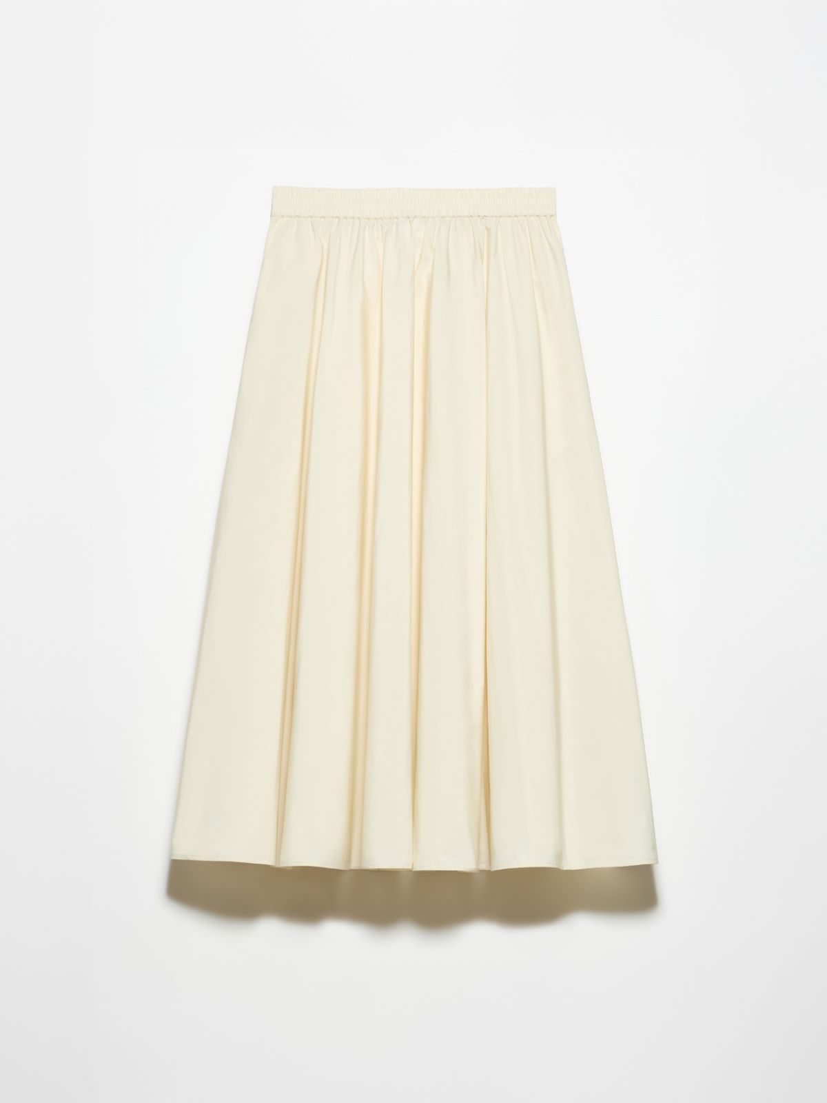 Taffeta corolla skirt - CREAM - MAX&Co. - 5