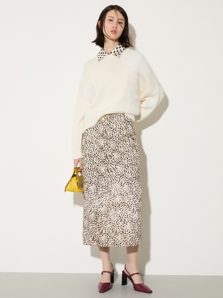 Bluse aus Seiden-Georgette mit Punktemuster - MAX&Co. - 5