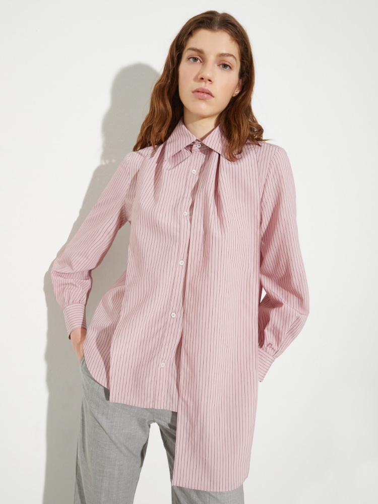 Asymmetric striped shirt - MAX&Co.