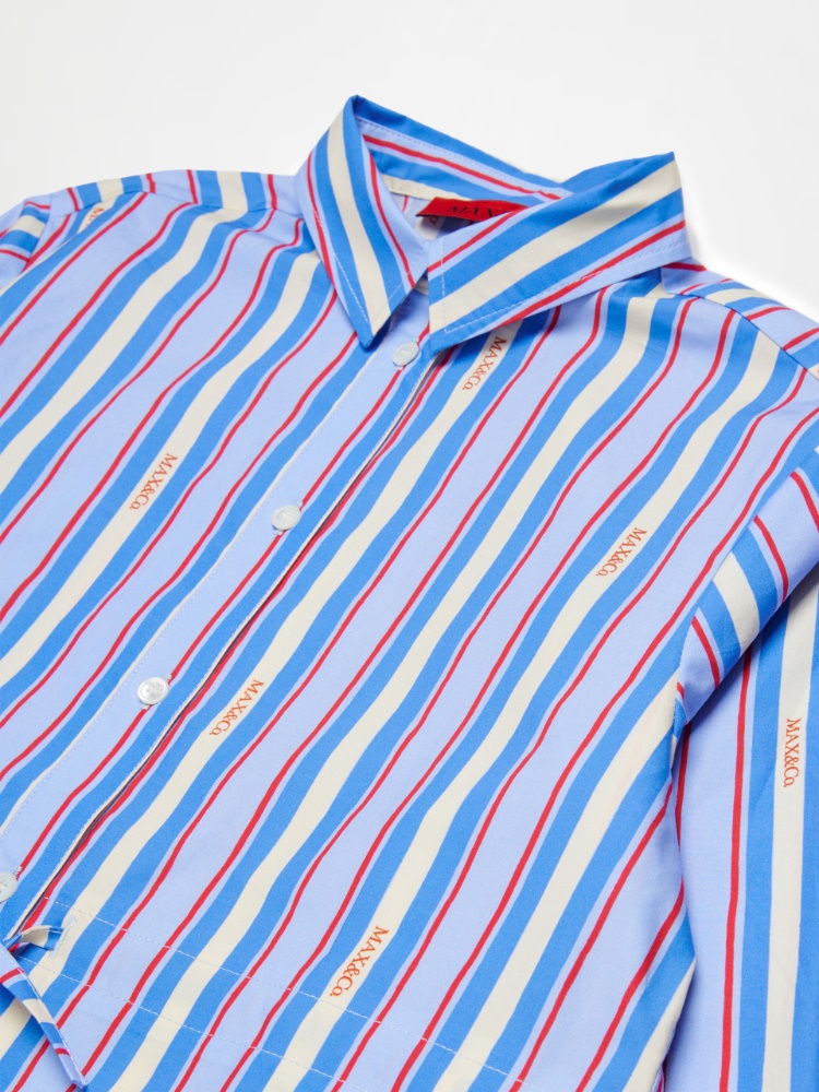 Camisa a rayas con logo KID - MAX&Co. - 3