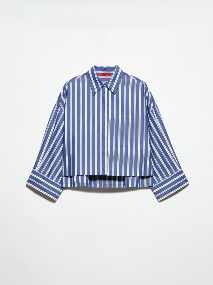 Cropped cotton-poplin shirt - MAX&Co. - 5