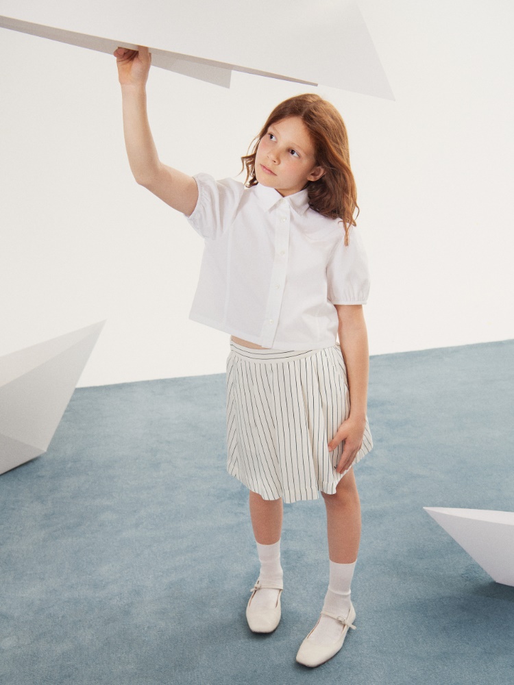 Camisa de manga corta con logo KID - MAX&Co. - 5