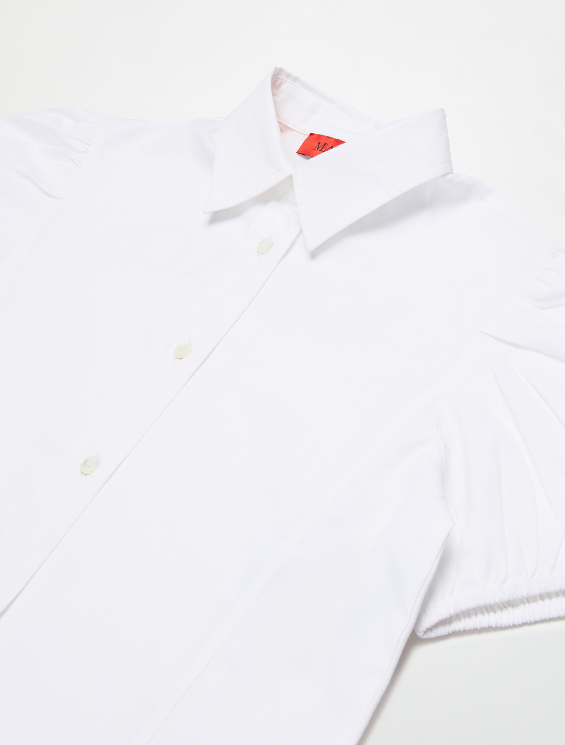 Camisa de manga corta con logo KID - WHITE - MAX&Co.