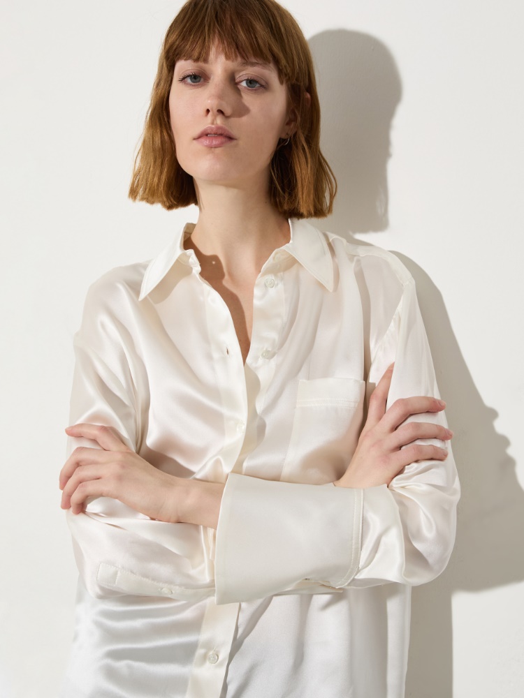 Silk-satin shirt - MAX&Co. - 3