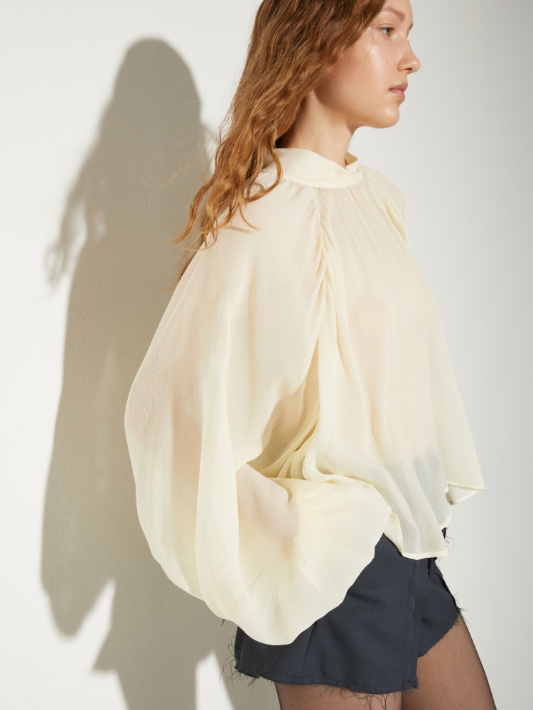 Crepon circle shirt - MAX&Co. - 3