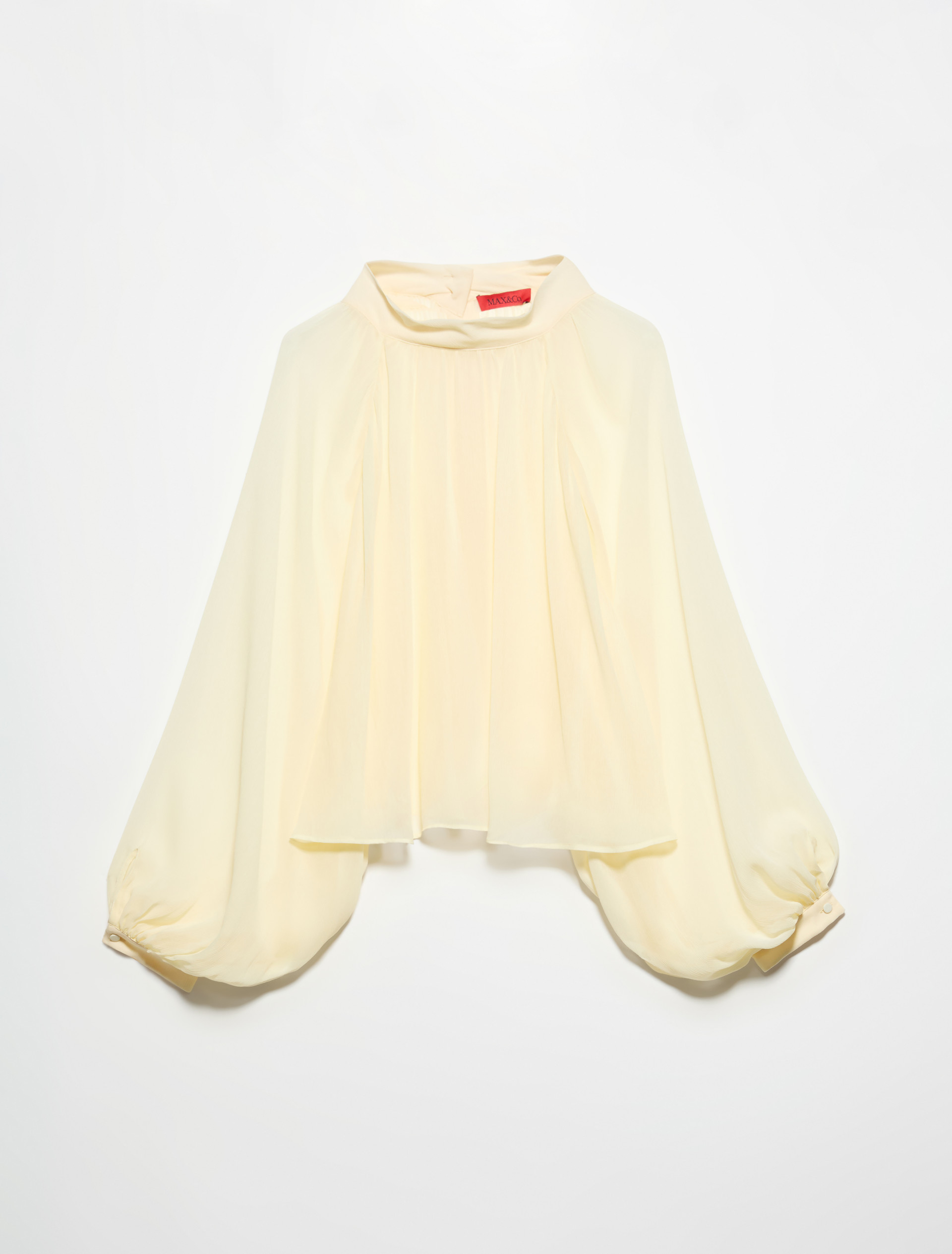 Crepon circle shirt, vanilla | MAX&Co. Crepon circle shirt - VANILLA - MAX&Co. - 5