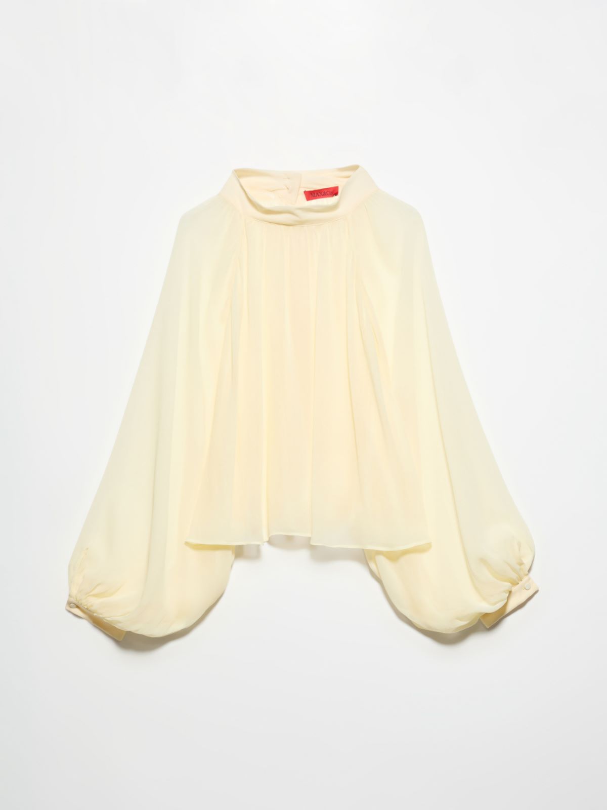 Crepon circle shirt, vanilla | MAX&Co. Crepon circle shirt - VANILLA - MAX&Co. - 5