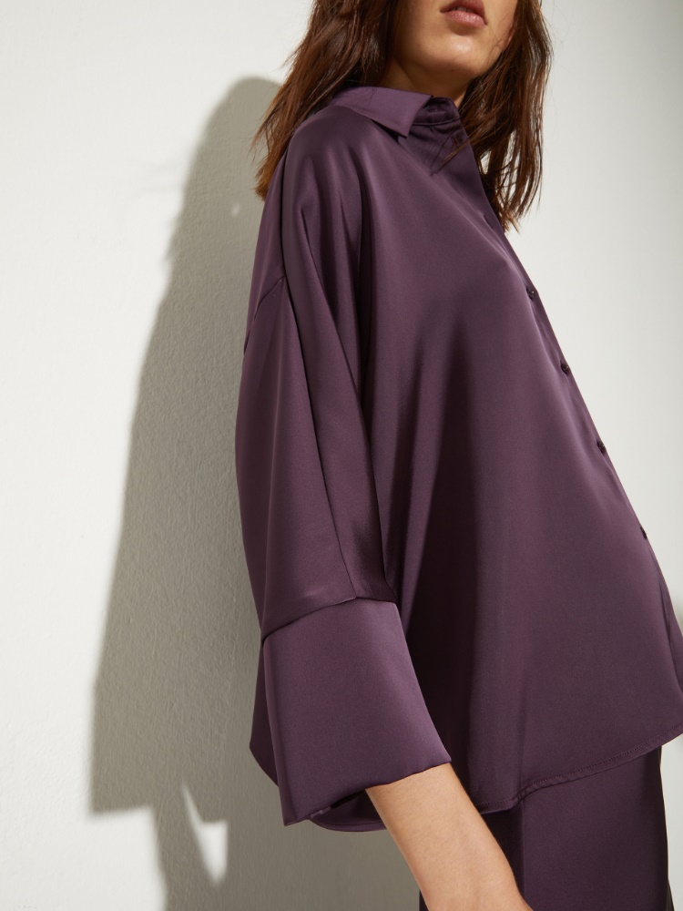 Fluid satin shirt - MAX&Co. - 3