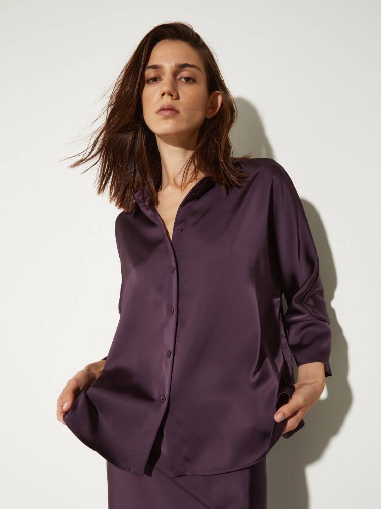 Fluid satin shirt - MAX&Co.