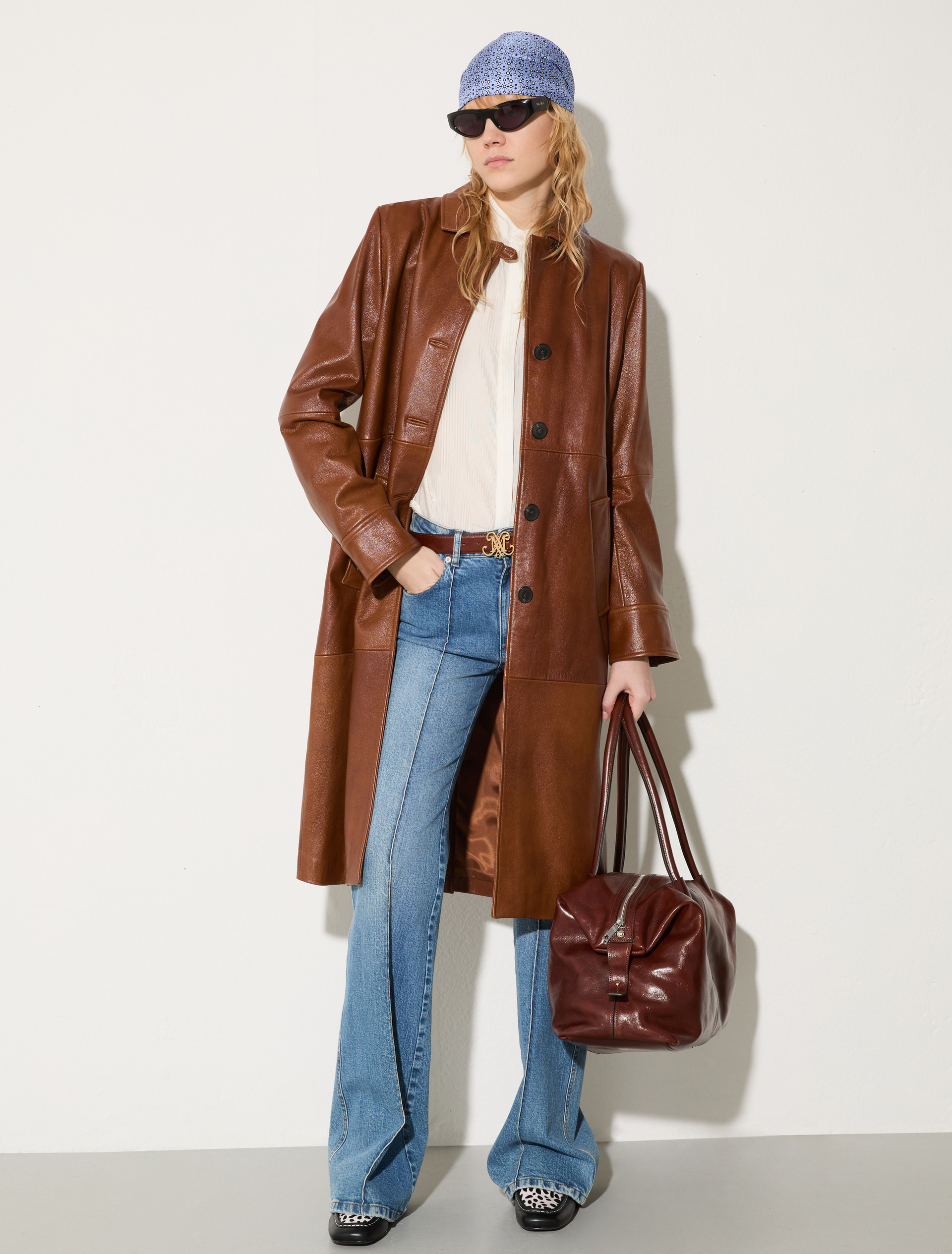 Striped textured shirt, white | MAX&Co. Striped textured shirt - WHITE - MAX&Co. - 4