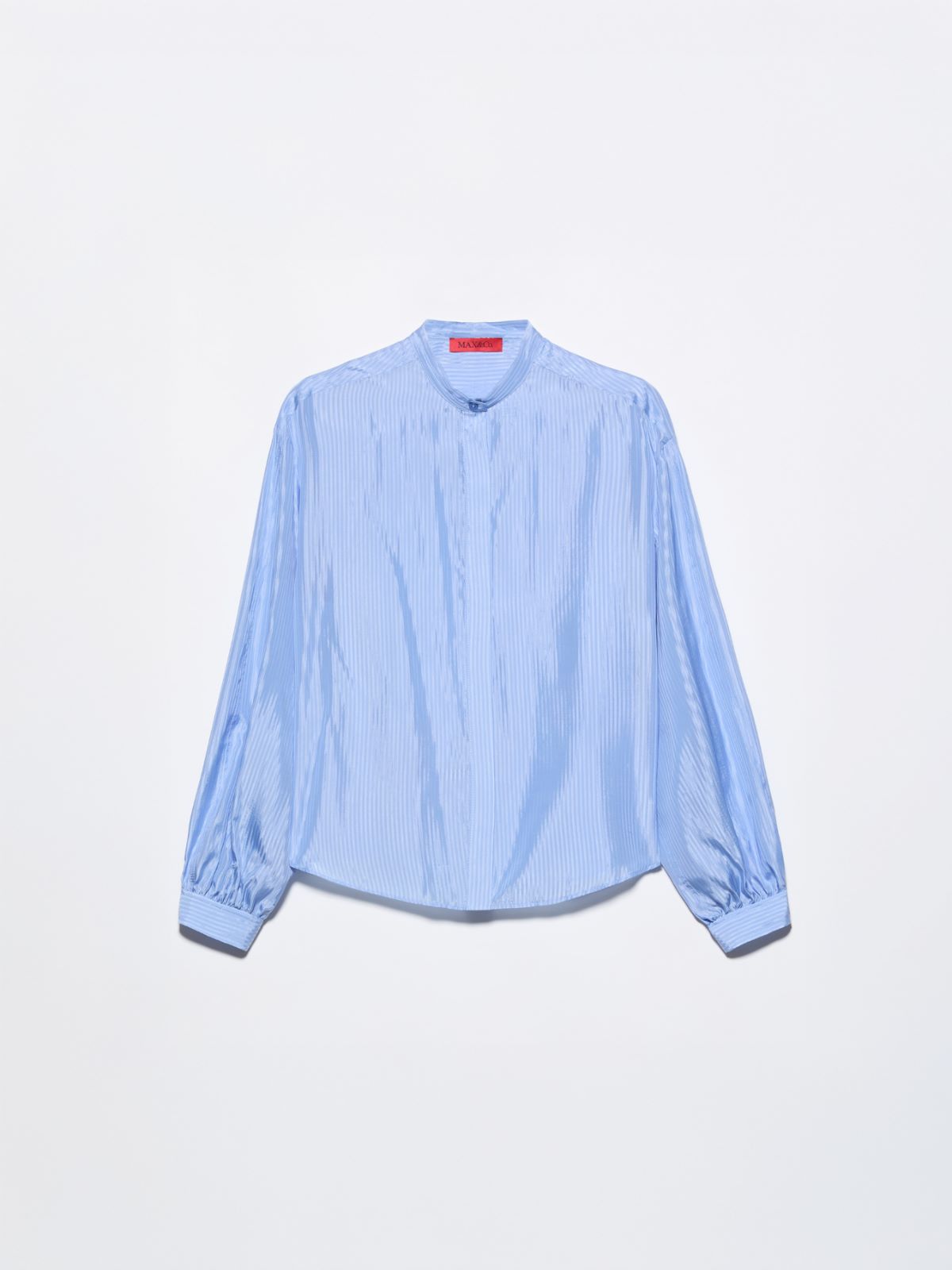 Striped textured shirt - LIGHT BLUE - MAX&Co. - 5