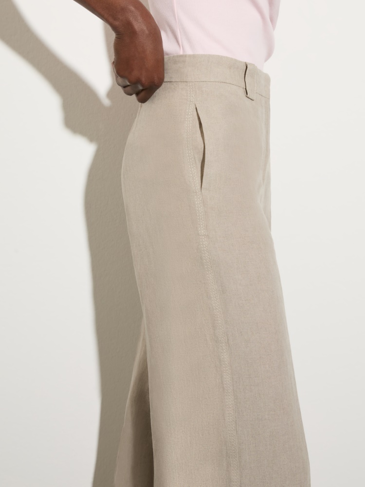 Pure linen trousers - MAX&Co. - 3