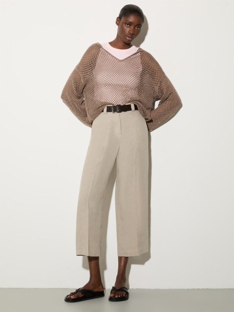 Pure linen trousers - MAX&Co. - 4