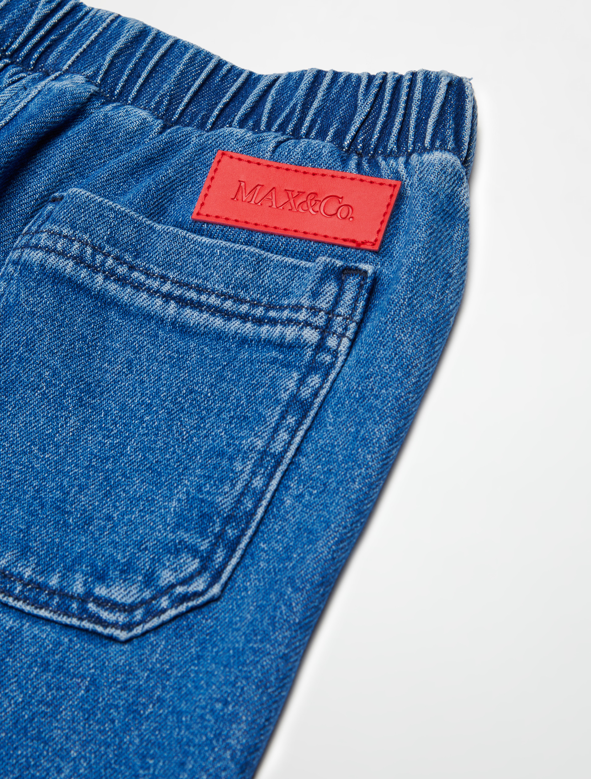 Jeans flare fit con cintura elástica en la cintura KID - BLUE JEANS - MAX&Co. - 5