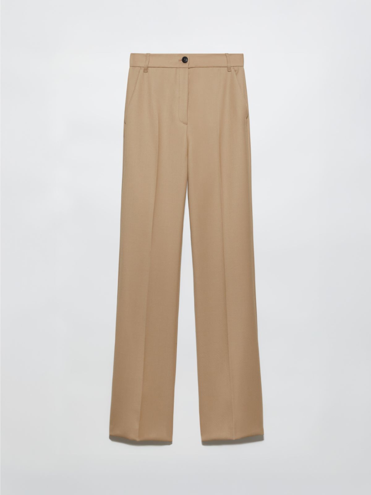 Wool-blend bootcut trousers - COFFEE - MAX&Co. - 5