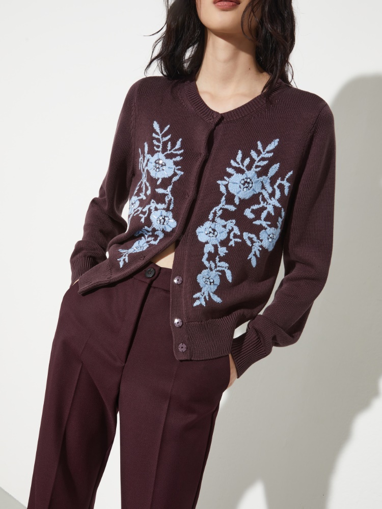 Wool-blend bootcut trousers - MAX&Co. - 3