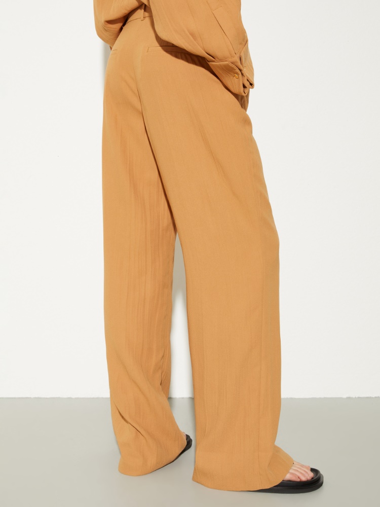Crinkled envers-satin trousers - MAX&Co. - 2