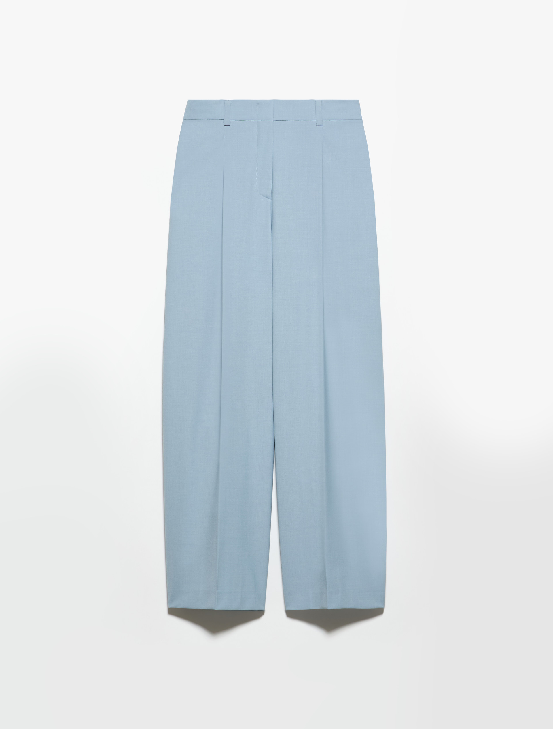 Wide-leg wool-blend trousers, light blue | MAX&Co. Wide-leg wool-blend trousers - LIGHT BLUE - MAX&Co. - 5