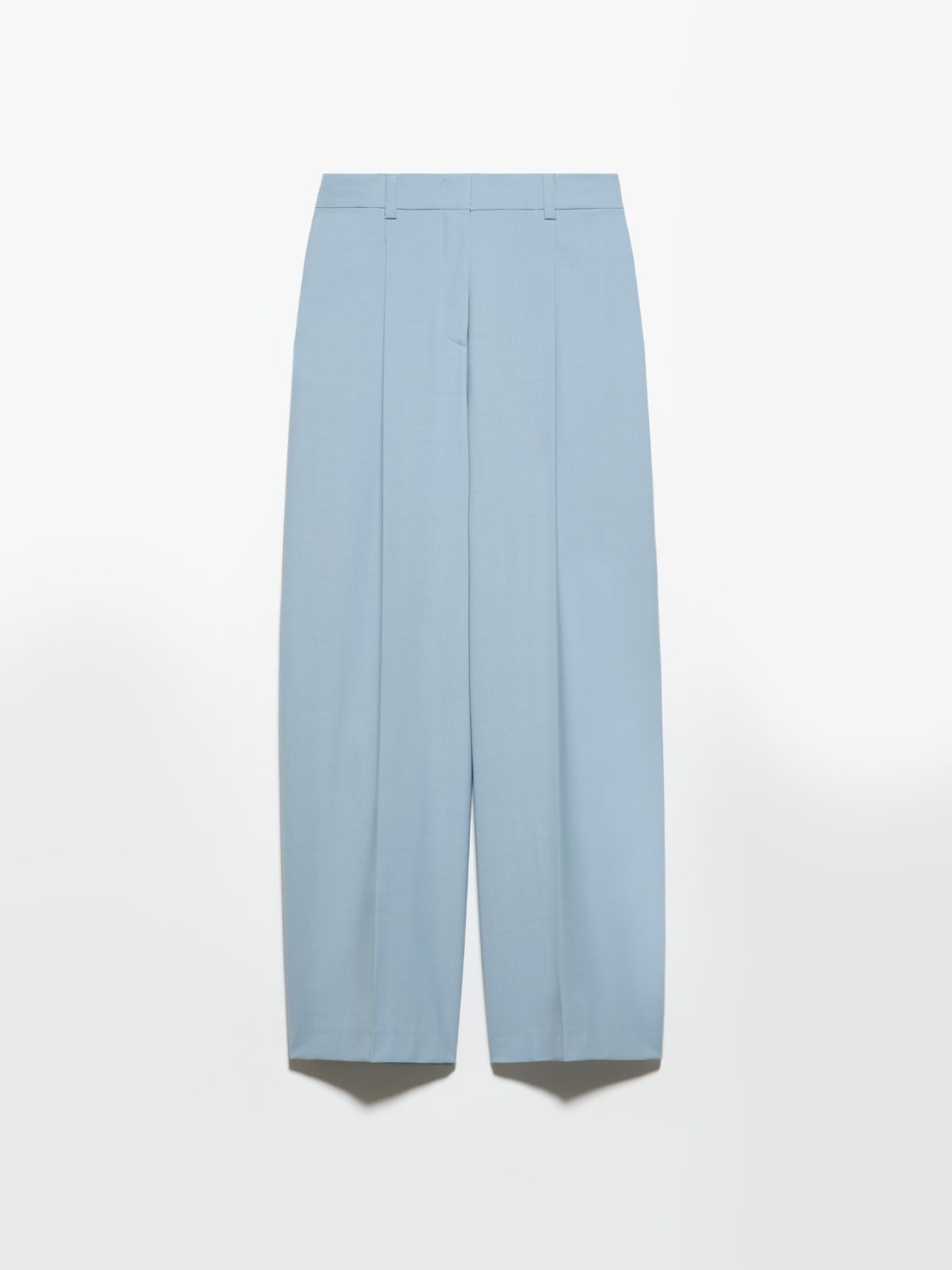 Wide-leg wool-blend trousers, light blue | MAX&Co. Wide-leg wool-blend trousers - LIGHT BLUE - MAX&Co. - 5