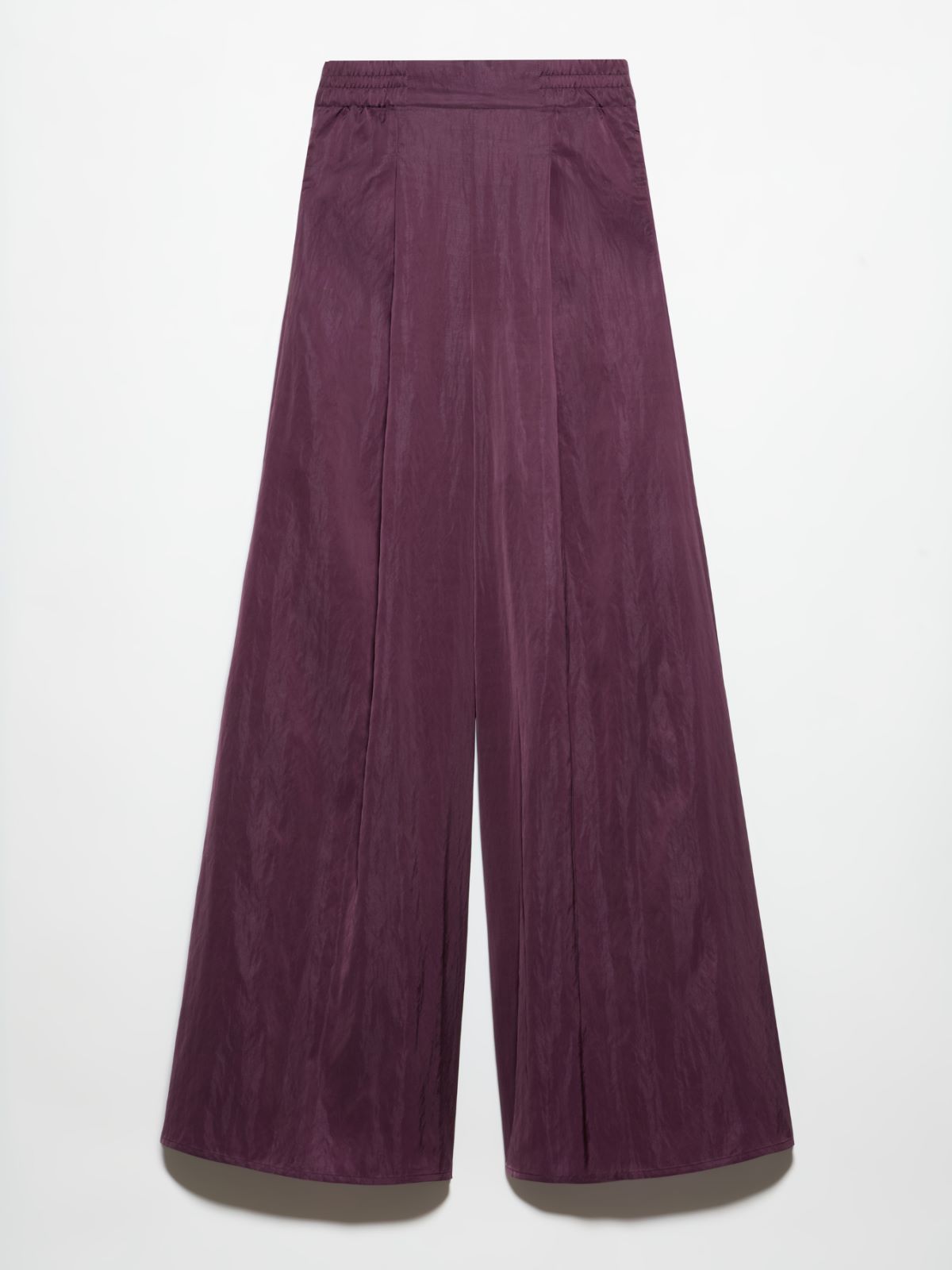 Fallschirmhose mit weitem Bein - DUNKEL VIOLETT - MAX&Co. - 5
