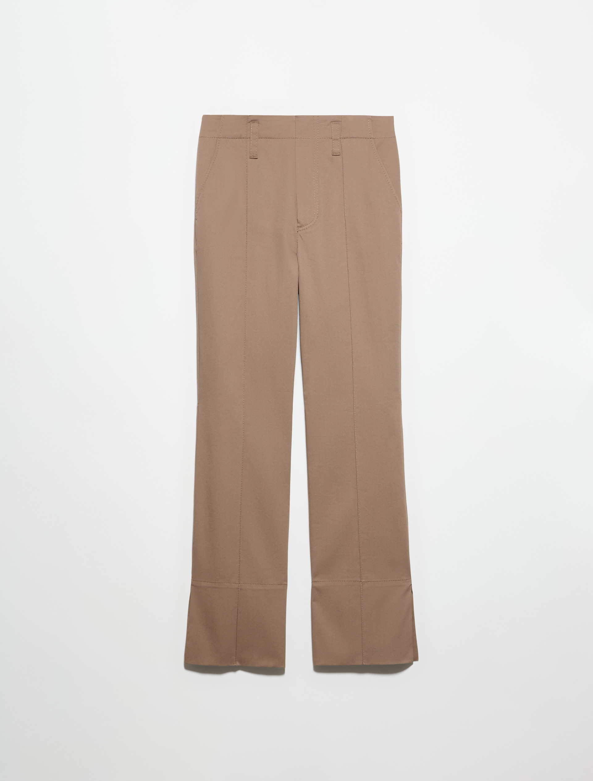 Pantalón de gabardina de algodón - CACAO - MAX&Co. - 5