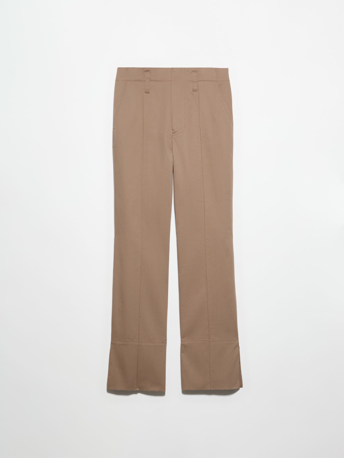 Pantalón de gabardina de algodón - CACAO - MAX&Co. - 5