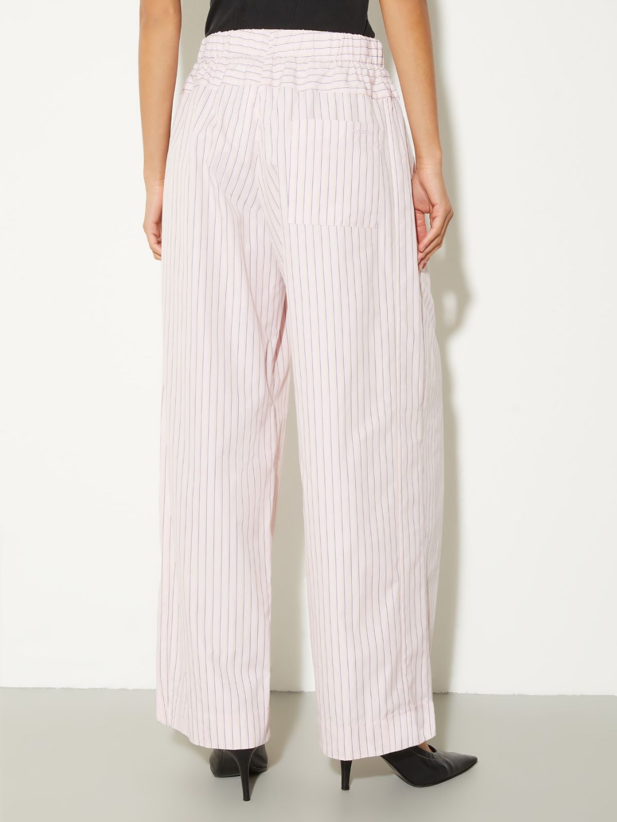 Wide-fit poplin trousers - POWDER - MAX&Co. - 2