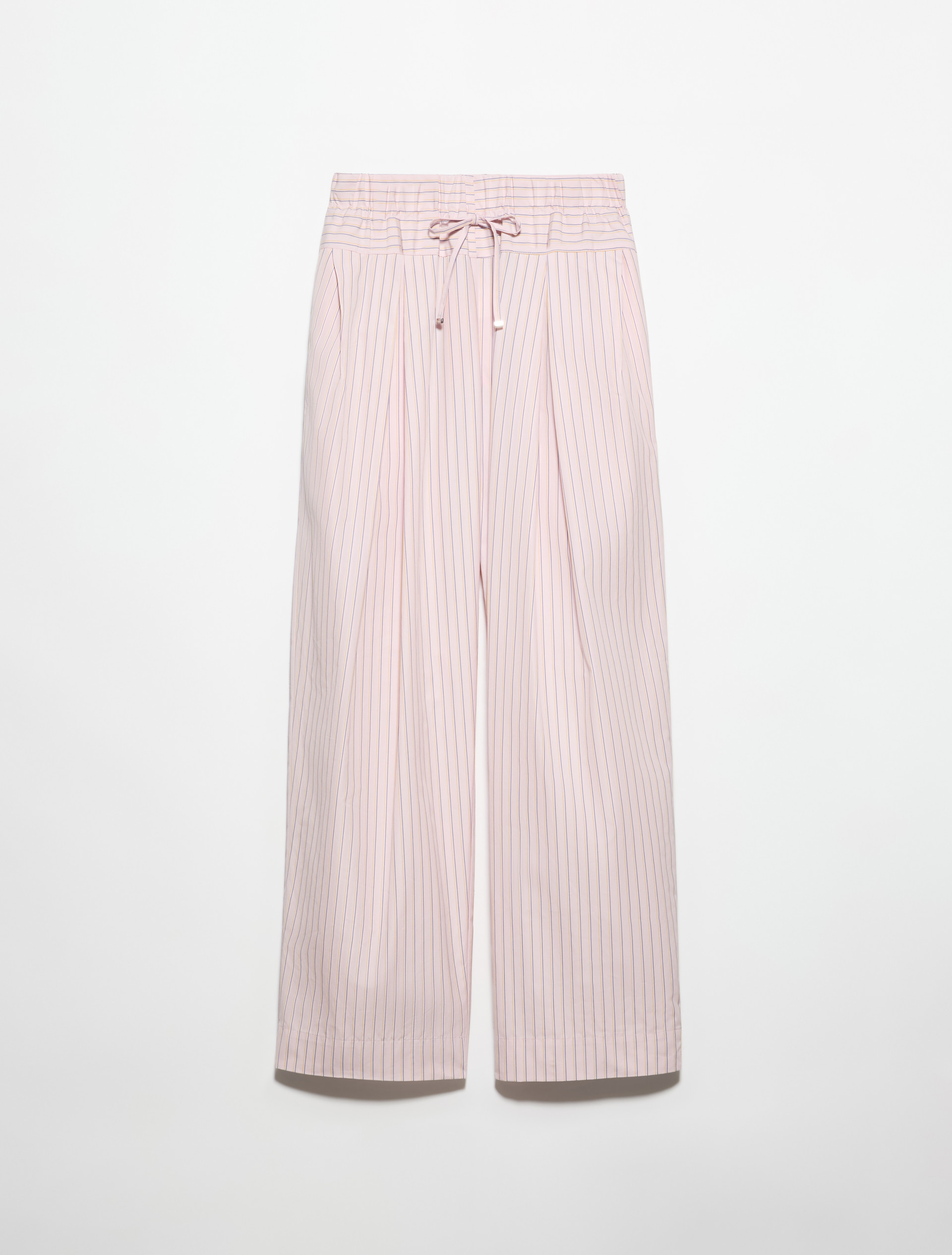 Wide-fit poplin trousers - POWDER - MAX&Co. - 5