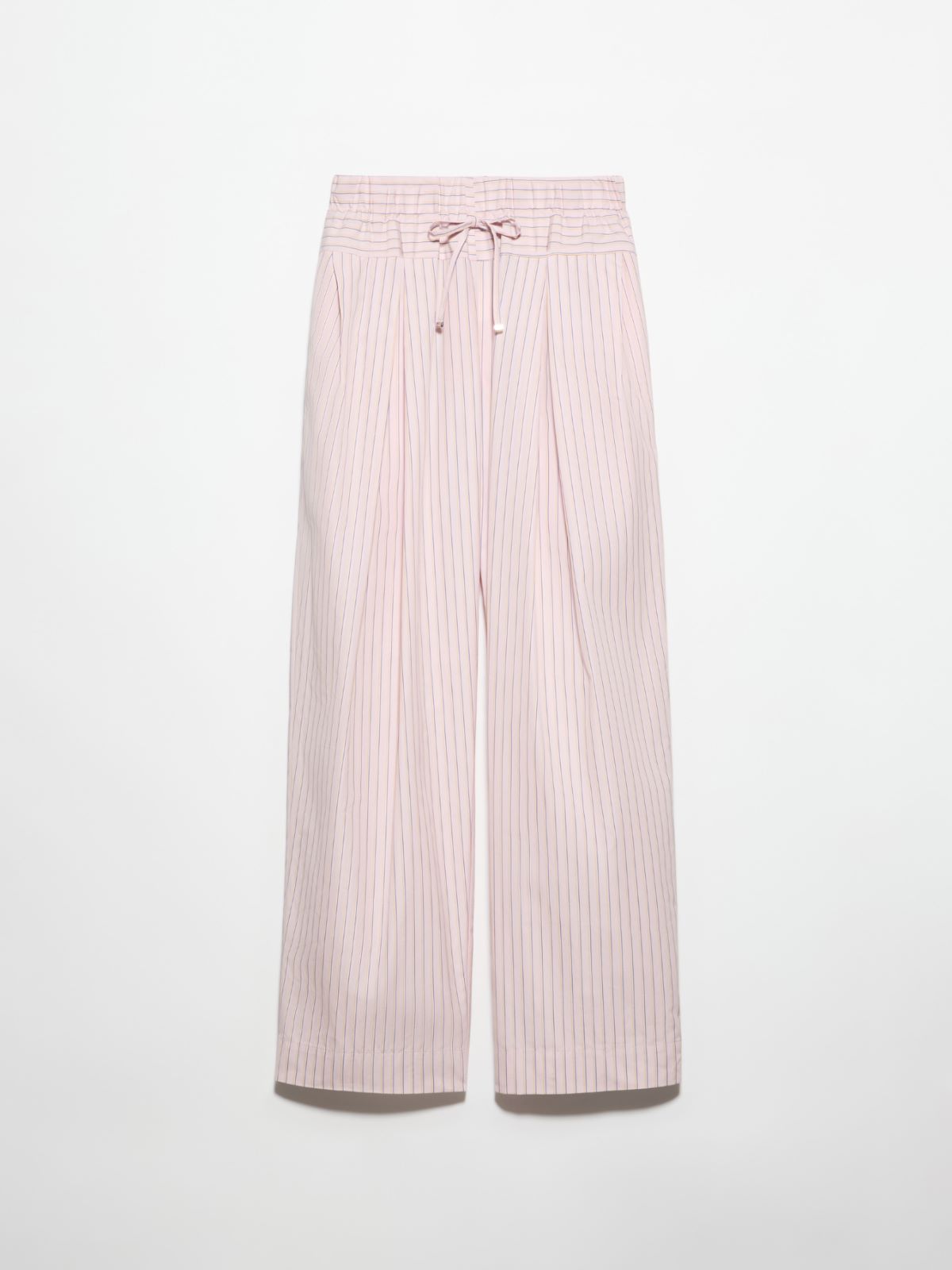 Wide-fit poplin trousers - POWDER - MAX&Co. - 5