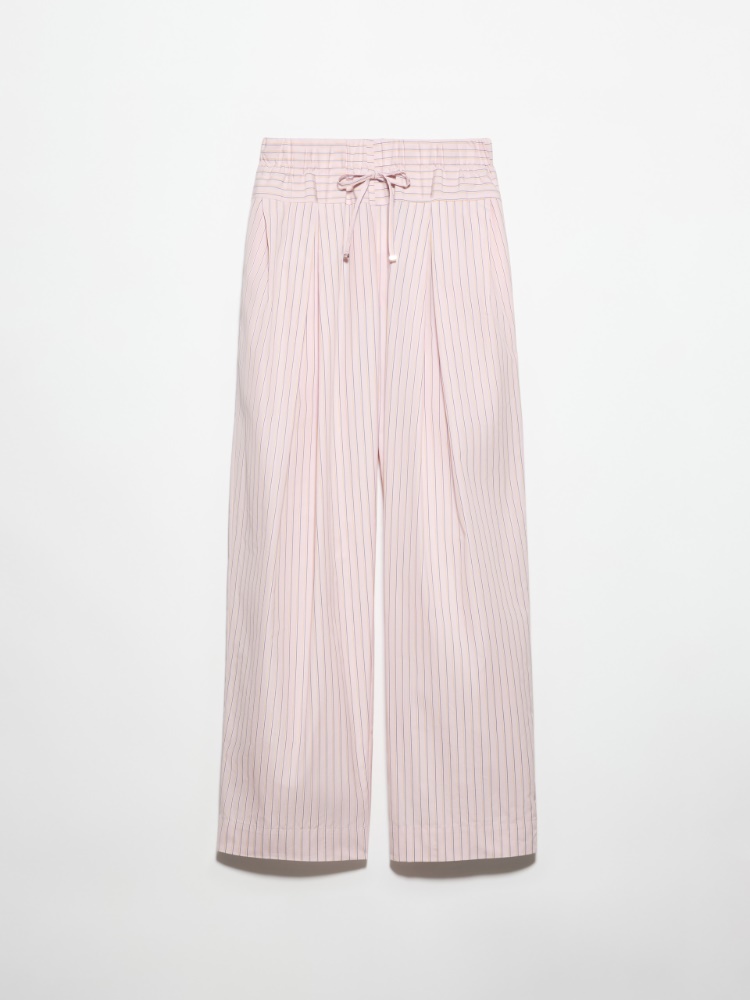 Wide-fit poplin trousers - MAX&Co. - 5
